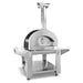 Capri Junior 900 Wood Pizza Oven Black with Stand