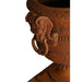 Carmen Urn side detail rust
