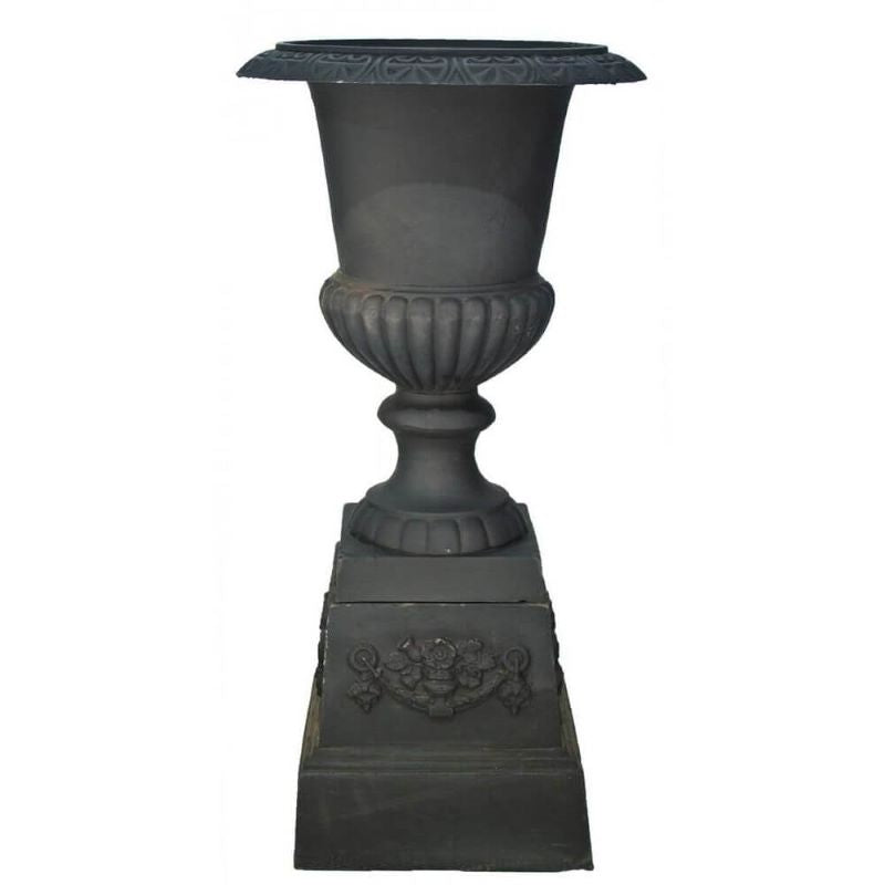 Channel Enterprises Romano Urn and Base Set black