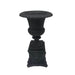 Channel Enterprises Tudor Urn and Base Set Black