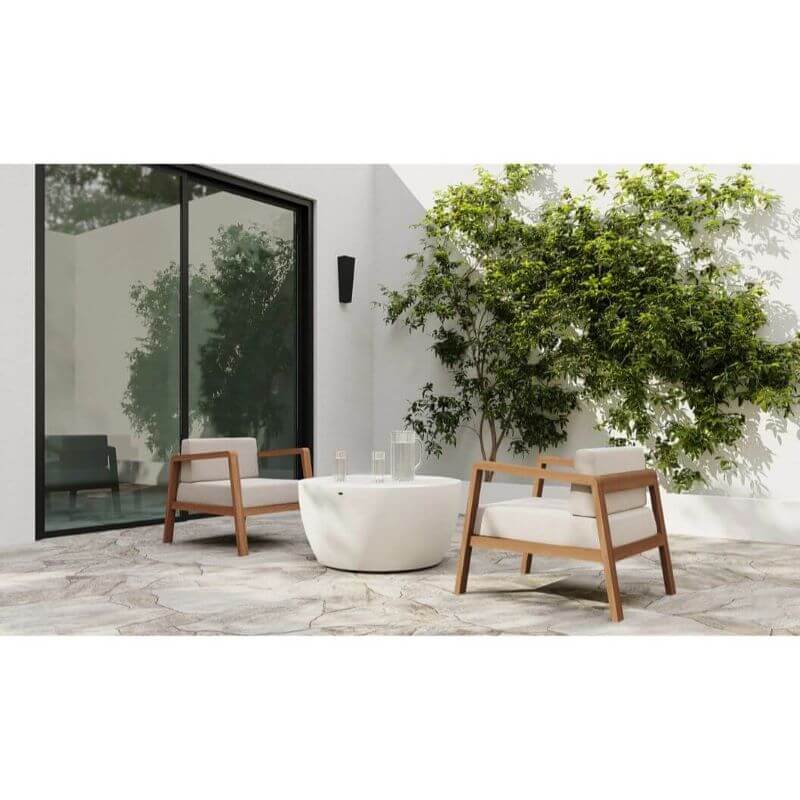 Circ M2 Concrete Coffee Table Lifestyle