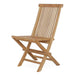 Classic Folding Chair Front angle view