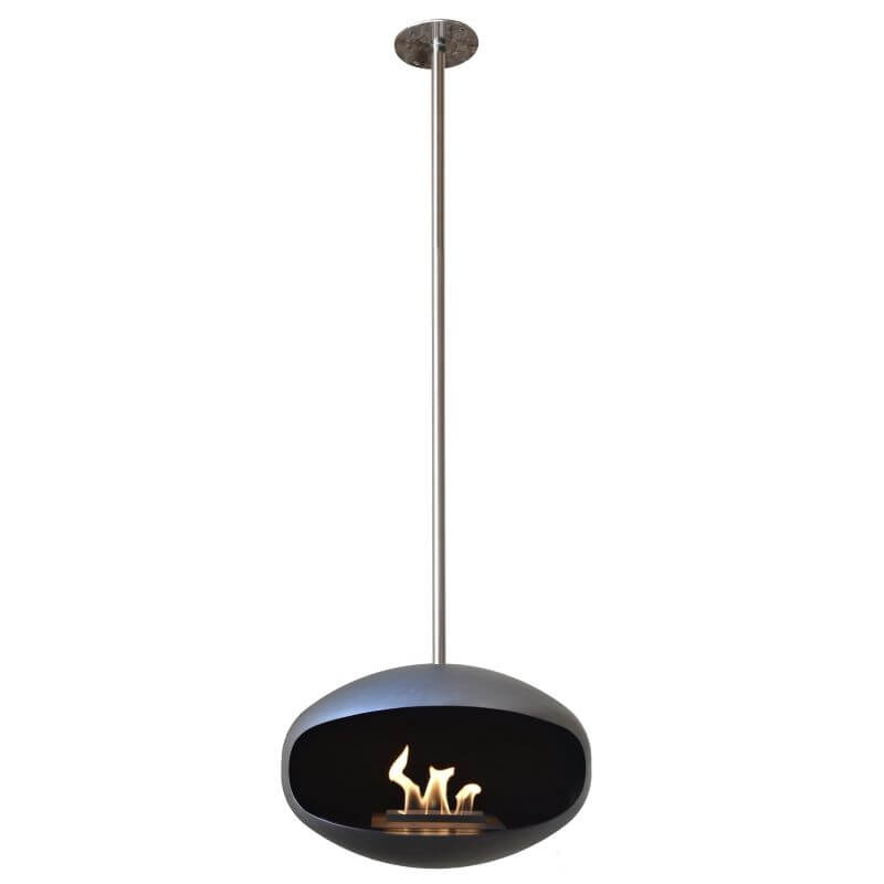 Cocoon Fires Aeris in Black Shell and SS Hanging Pole Full View