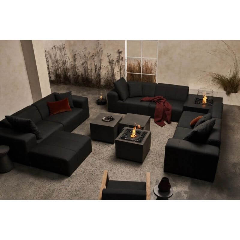 Cube 24 Concrete Coffee Table Top View