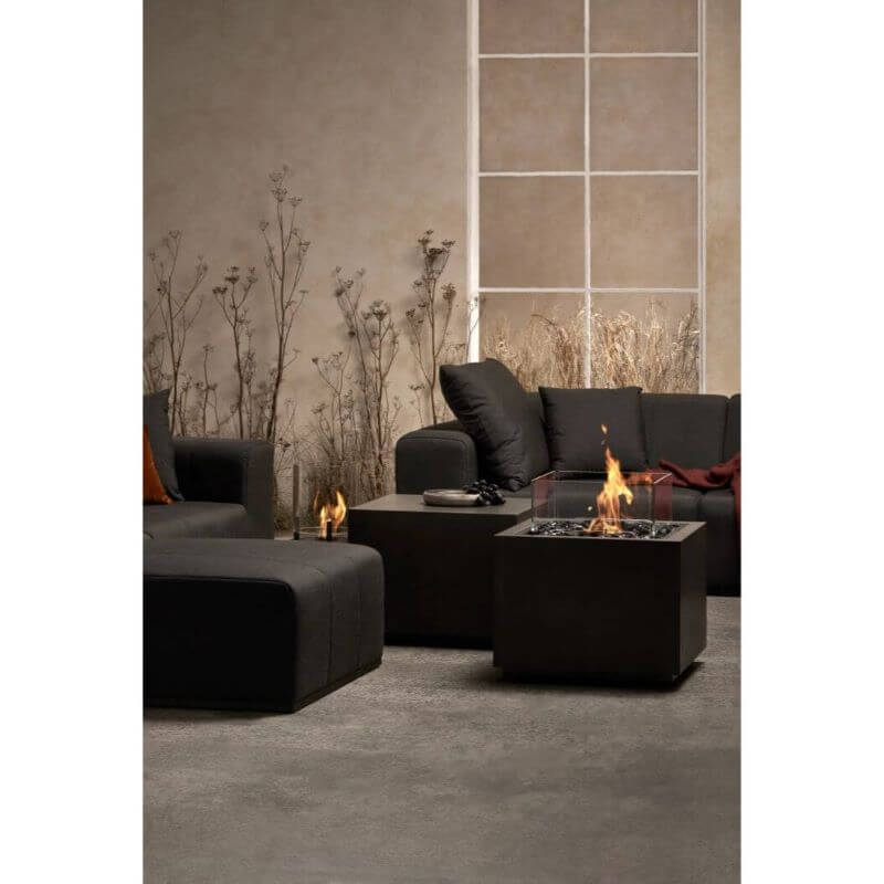 Cube 24 Concrete Coffee Table Side