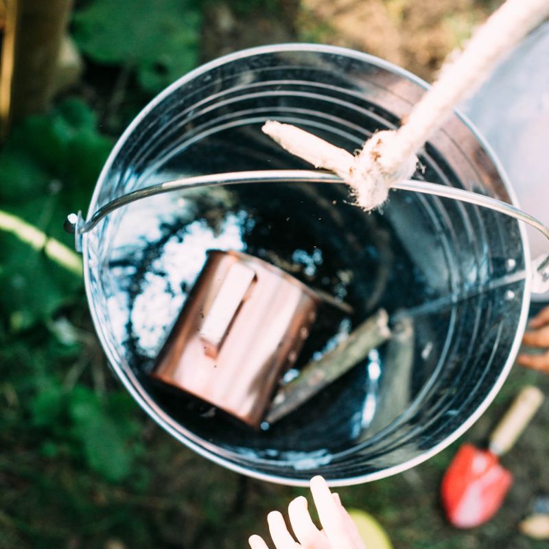 hanging bucket
