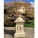 Dorchester Cast Iron Urn Antique White