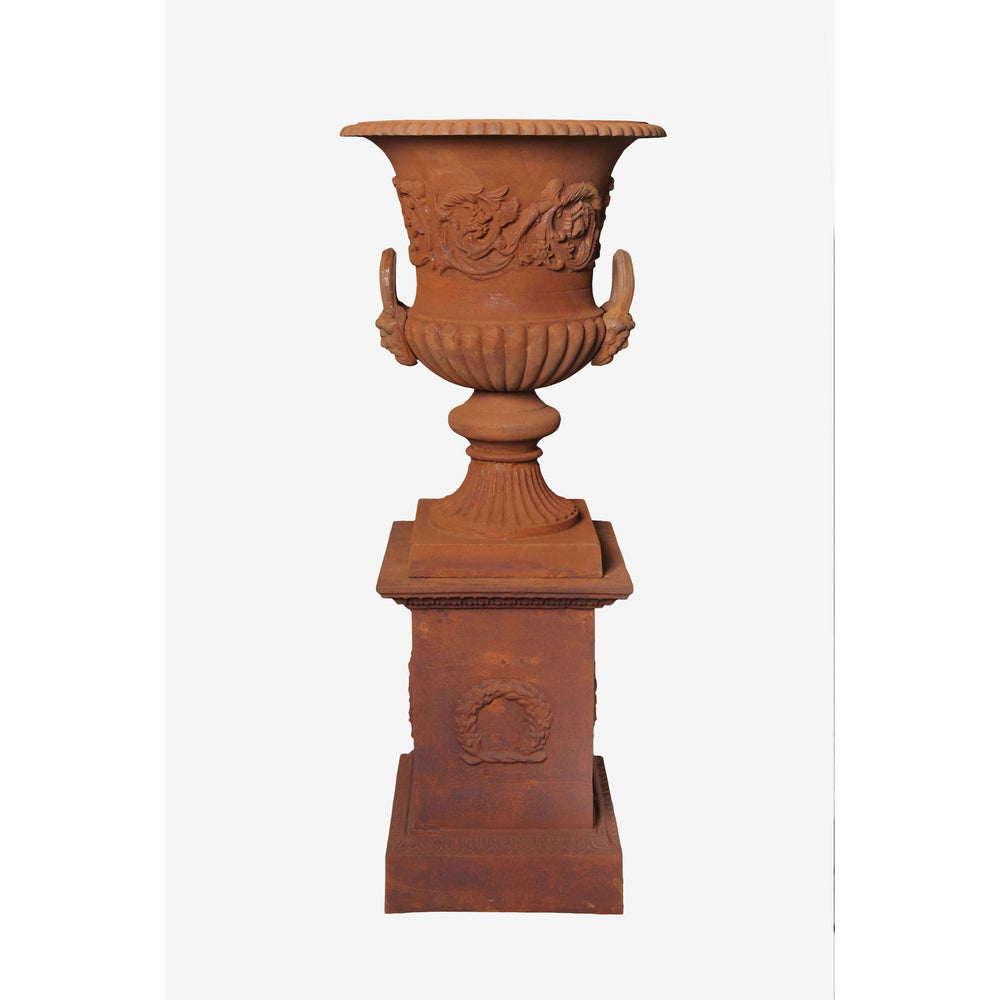 Dorchester urn 110cm Medium rust