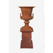 Dorchester urn 110cm Medium rust