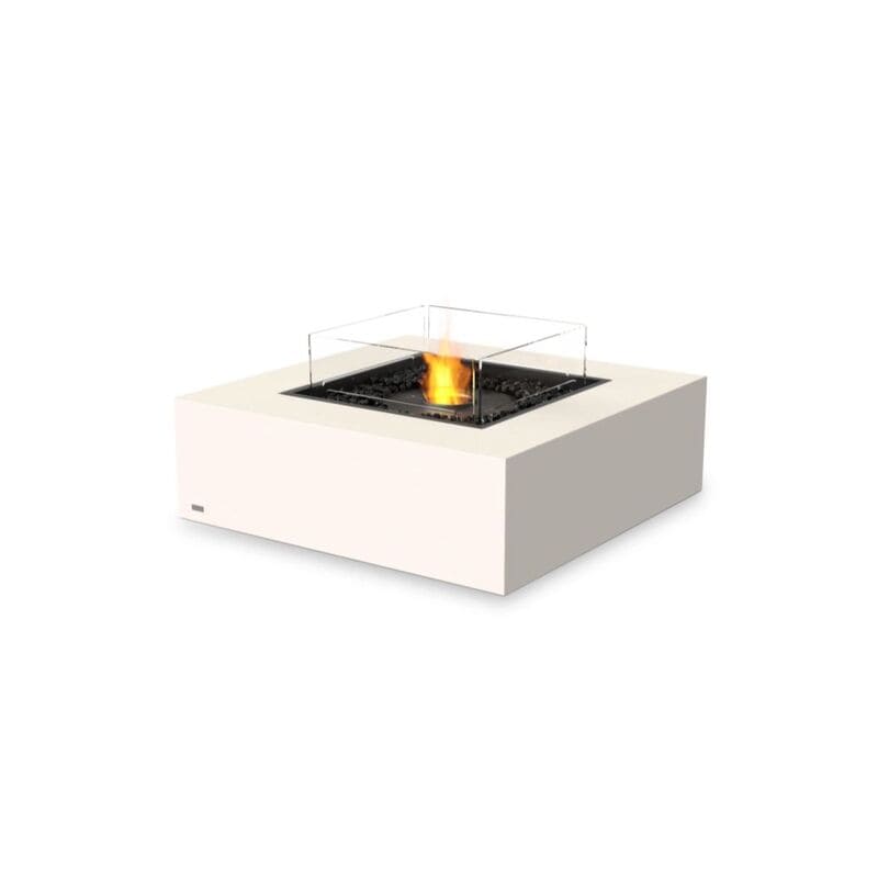EcoSmart Base 40 ethanol-black-bone-optional fire-screen