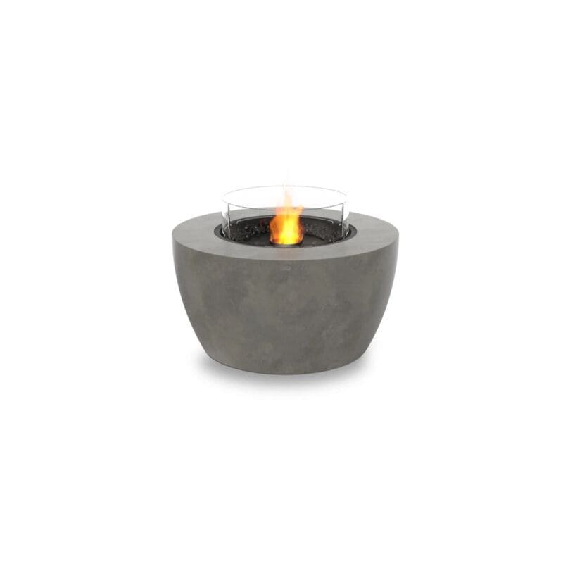 EcoSmart Fire Pod 40 Fire Pit Bowl ethanol  natural optional fire screen