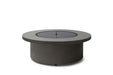 EcoSmart Fire Mimosa 40 Fire Pit Natural Bowl closed, on a white background.