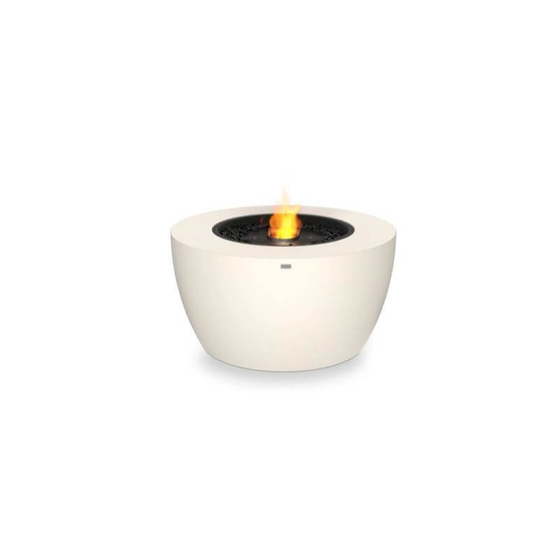 EcoSmart Pod 40 Fire Pit Table Ethanol bone