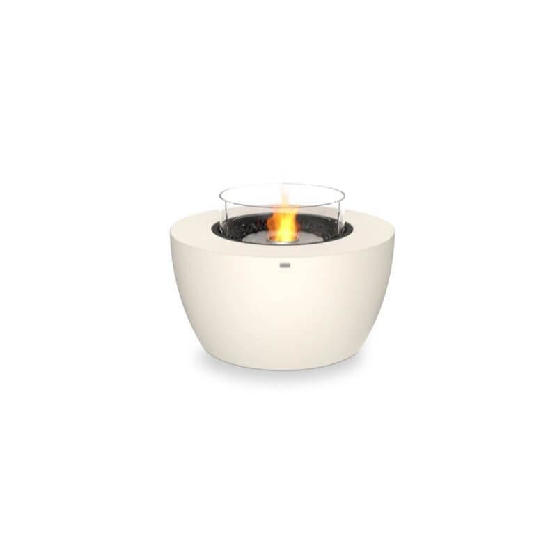 EcoSmart Pod 40 Fire Pit Table ethanol bone optional fire screen