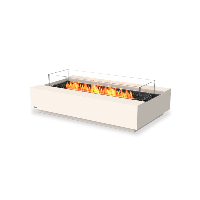 Ecosmart Fire Cosmo 50 Fire Table Bone with Glass Screen