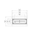 Ecosmart Fire Cosmo 50 Fire Table dimension