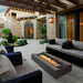 Ecosmart Fire Cosmo 50 Fire Table with Glass screen Patio