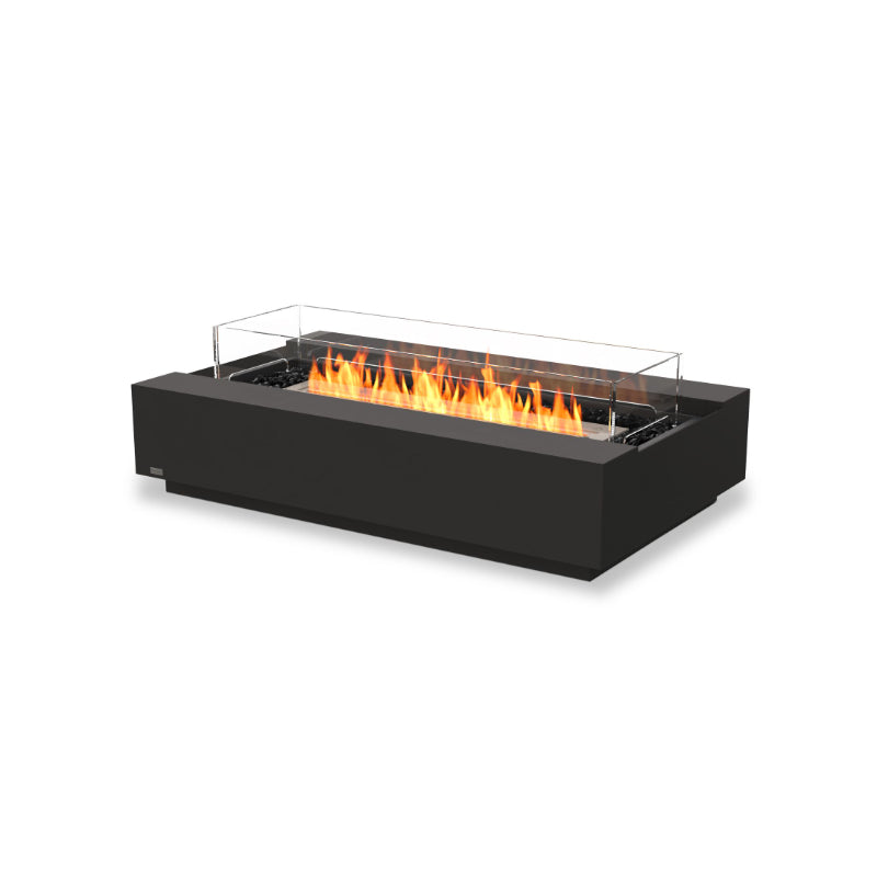 Ecosmart Fire Cosmo 50 Fire Table Graphite With Glass Screen