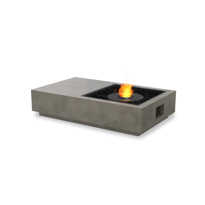 Ecosmart Fire Manhattan 50 Fire Table Natural Black Burner