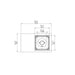 Ecosmart Fire Manhattan 50 Fire Table Top View Dimensions