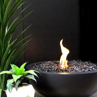 Ecosmart Fire Mix 850 Fire Pit Graphite with Flame