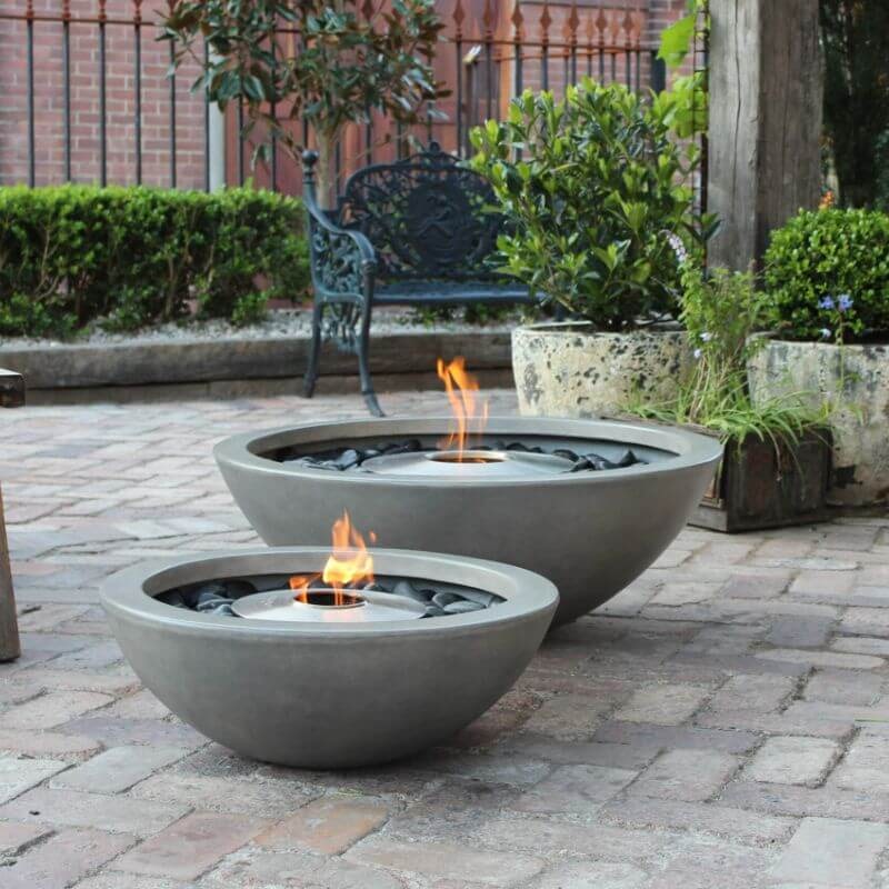 Ecosmart Fire Mix Series Fire Pit Natural  outdoor