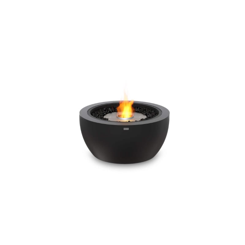 Ecosmart Fire Pod 30 Fire Pit Bowl Graphite With Flame