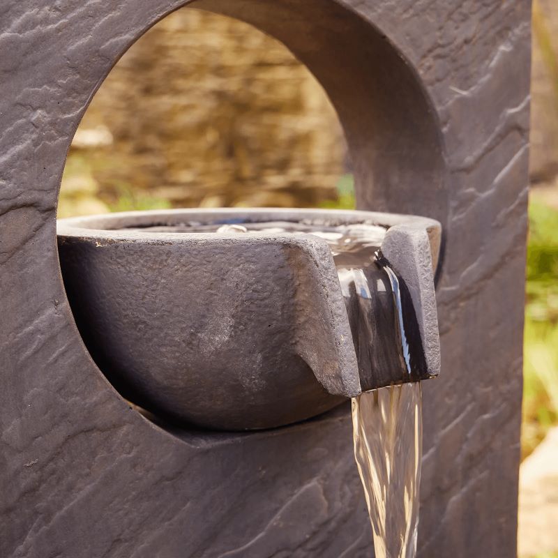Elysium Water Feature Water Fountain Side view