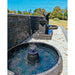 Fish Pond Fountain with double wave fountain angle