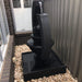 Galleria Imports Original Eclipse Fountain Large Charcoal Side view stone