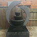 Galleria Imports Original Eclipse Fountain Large Grey Streaming water
