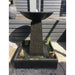 Galleria Imports Aquarius Fountain Large Charcoal with plants