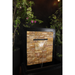 Galleria Imports Amaia Waterfall fountain angle left shot view