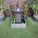 Galleria grey medium Aquarius water fountain 