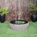 Galleria Imports Large Fish Pond Fountain in rust front view