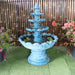 Galleria Monaco Self Contained Fountain in River Blue