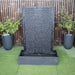 Galleria Ripple Wall Fountain charcoal