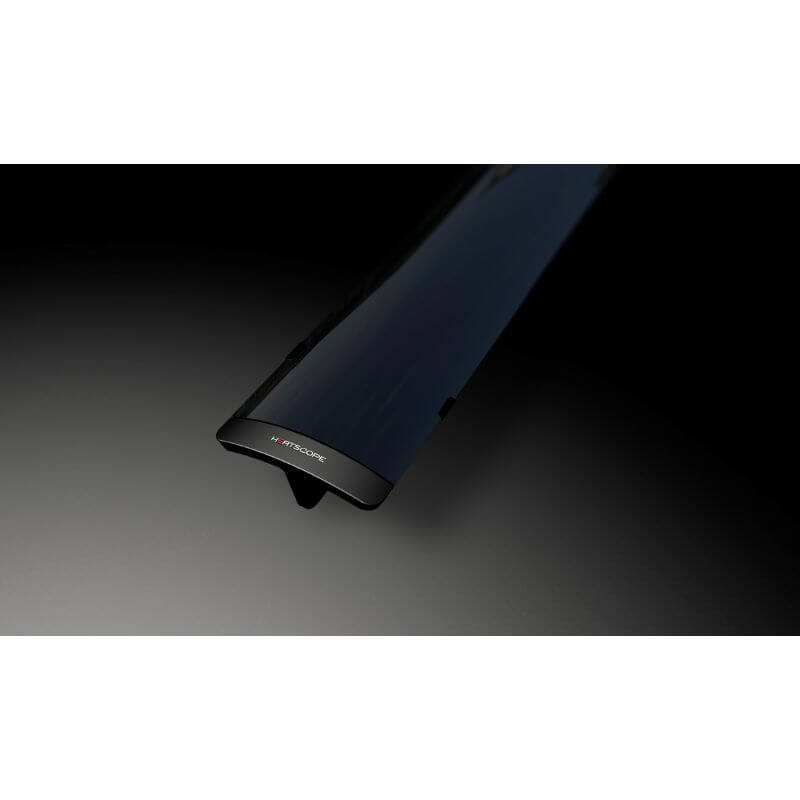 Heatscope Pure+3000W Black angled View showing Logo