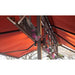 Heatscope Vision 3200W close up shot at the tent