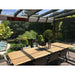 Heatscope Vision 3200W in Sunroom with long dining table