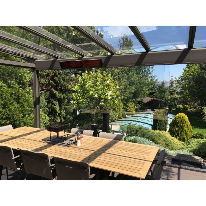 Heatscope Vision 3200W outdoor dining Pergola