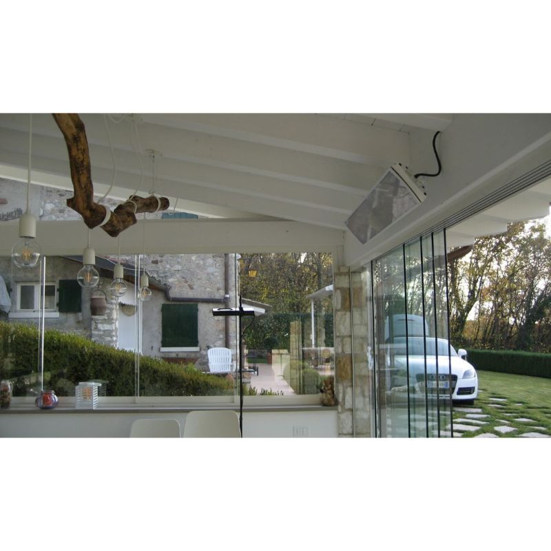 Heatscope Vision 3200W outdoor glasshouse