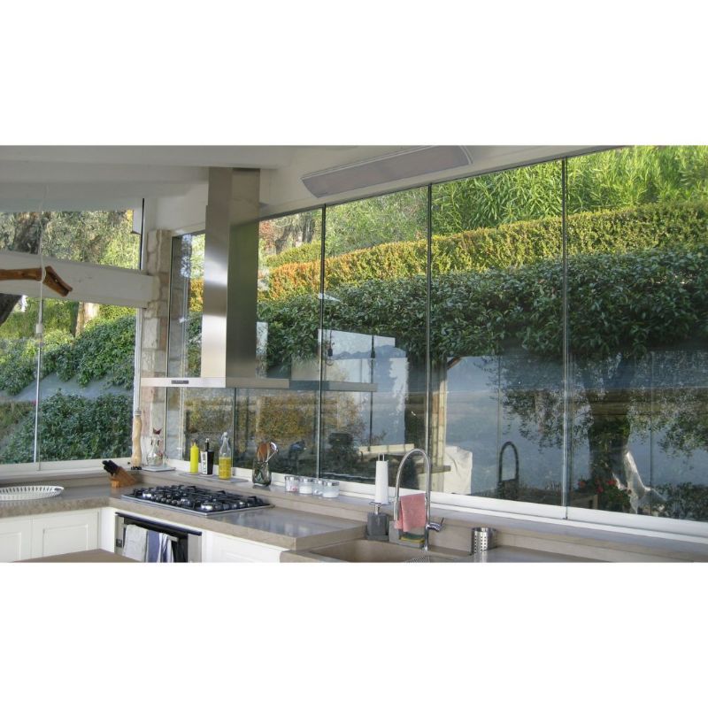 Heatscope Vision 3200W outdoor kitchen space