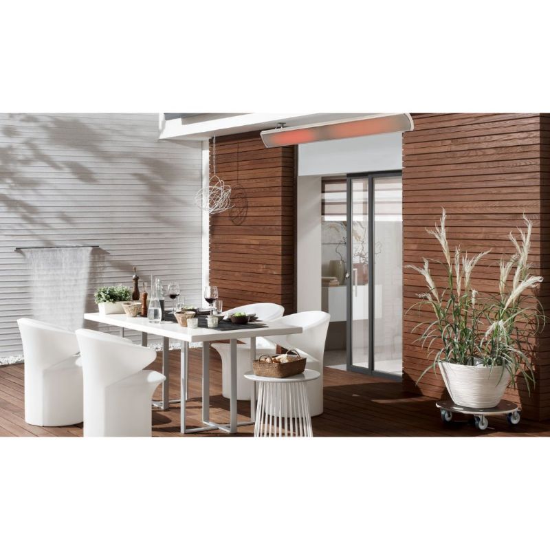 Heatscope Vision 3200W White with dining set up