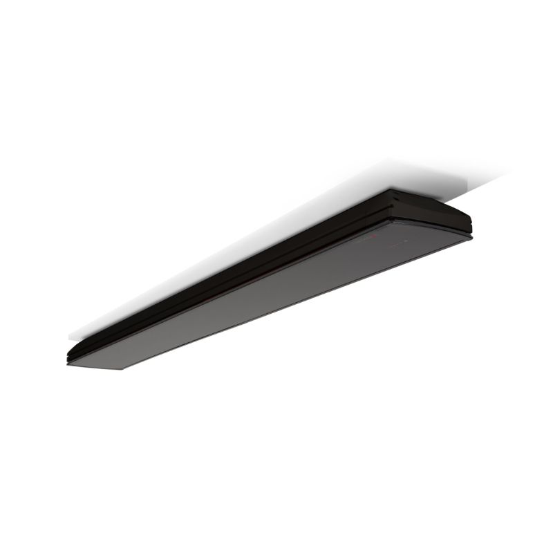 Heatscope Vision 3200W in Black attached to the ceiling