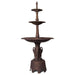 Heron Fountain Water Feature Bronze
