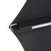 Luxi Living Alabaster 3m Round Cantilever Umbrella - umbrella material and spine metal.