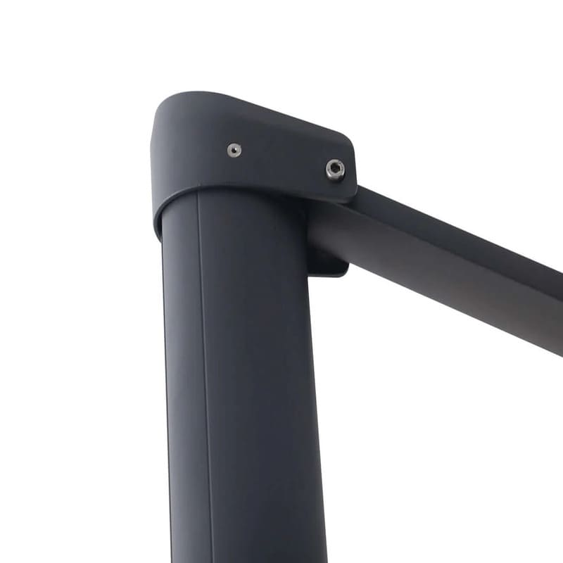 Luxi Living Alabaster 3m Round Cantilever Umbrella - Top of the umbrella pole hinge.