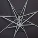 Luxi Living Alabaster 4m Round Cantilever Umbrella- underneath the dark umbrella