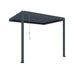 Luxi Living Atlantic Manual Wall Mounted Louvre Roof Aluminium Pergola - 4 x2.9 m charcoal pergola on white background
